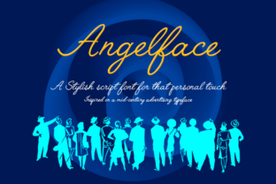 Angelface: A Quirky Handwritten Font