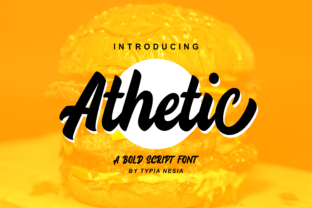 Athetic: A Script Font for Real Projects