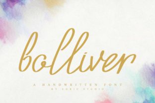 Bolliver: A Script Font for Elegant Design