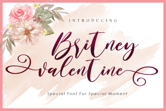 Britney Valentine Font for Web Design