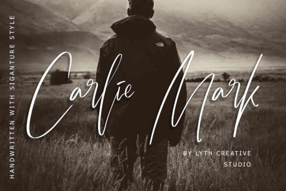 Carlie Mark: A Tall, Thin Handwritten Font
