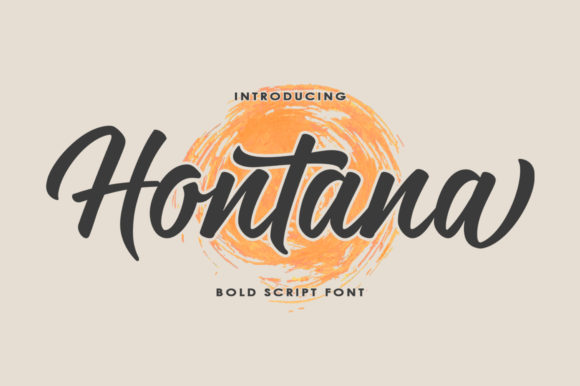 Hontana: A Friendly Font for Creative Campaigns