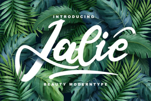 Jalie: A Script Font for Web Design