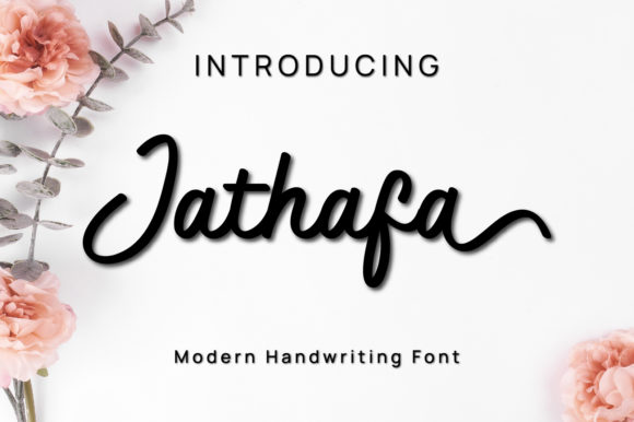 Jathafa: A Friendly Handwritten Font