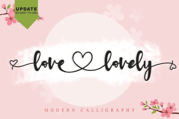 Love Lovely Font: Romantic Script for Web Design
