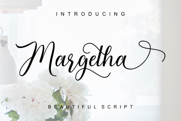 Margetha: A Script Font for Impactful Design