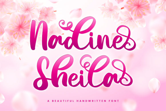 Nadine Sheila Font for Business