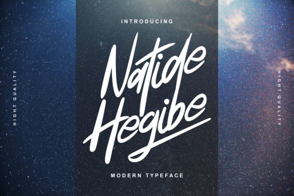Natide Hegibe: A Font for Business Elegance