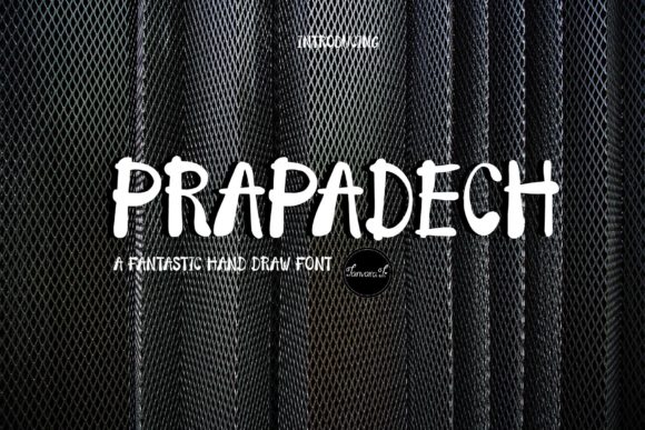 Prapadech: A Script Font for Real-World Design