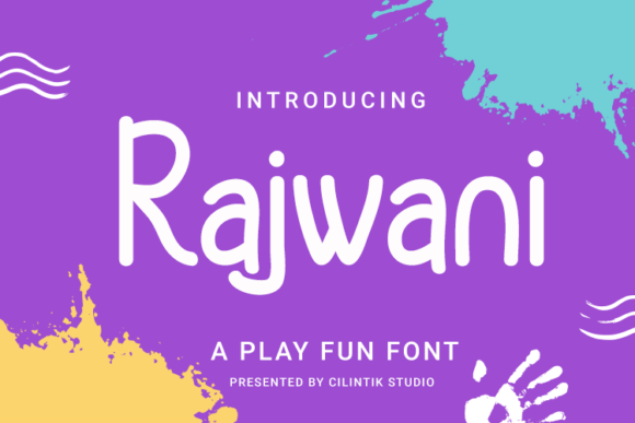 Rajwani: A Fun Handwritten Font