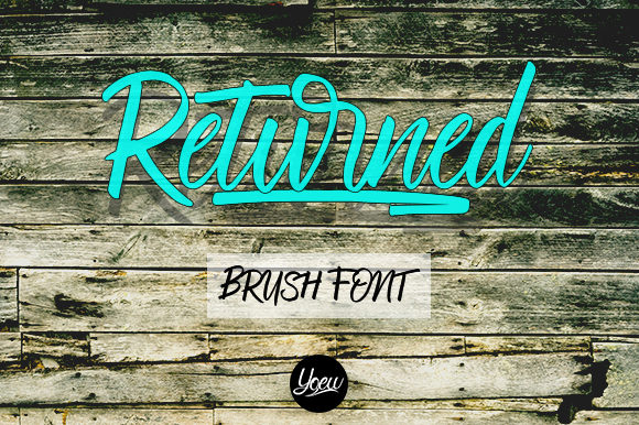 Returned: A Font That Elevates Your Brand