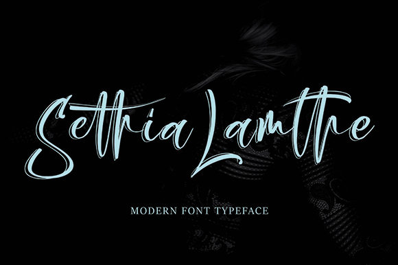 Sethia Lamthe: A Flowing Font for Creative Campaigns
