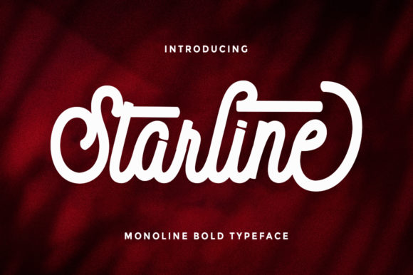 Starline: A Handwritten Font for Creative Makers
