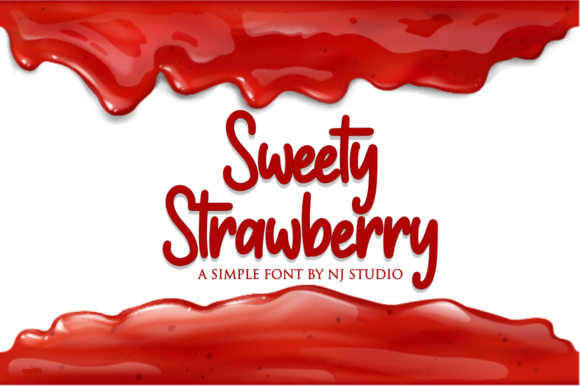 Sweety Strawberry: A Sweet Script for Designers